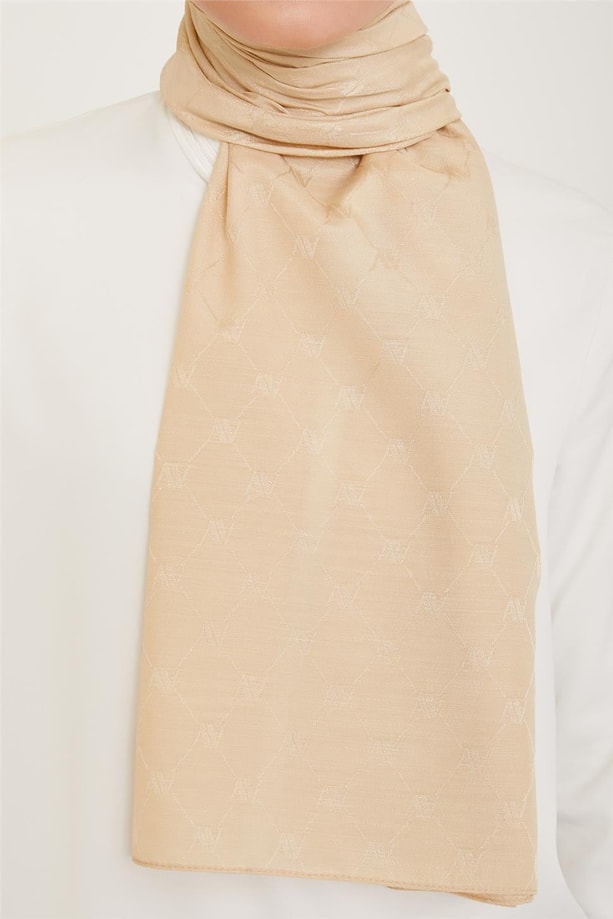Armine Trend Monogram Şal 1 3205