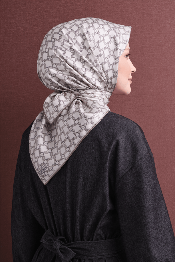 Armine Saf İpek Sura Eşarp 9636D 50