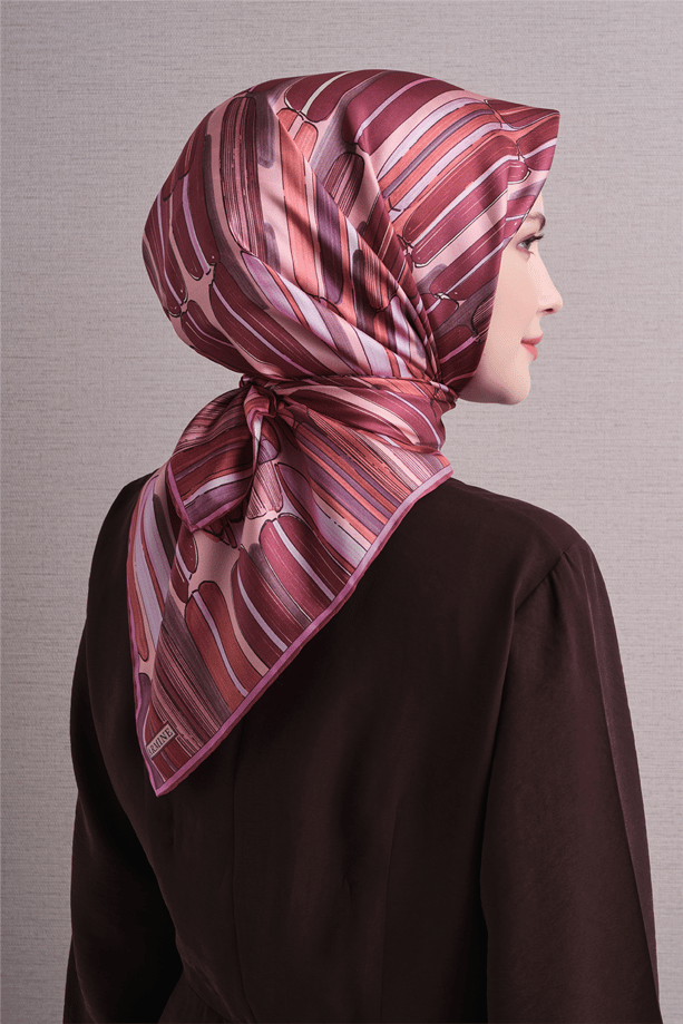 Armine Saf İpek Sura Eşarp 9616D 54