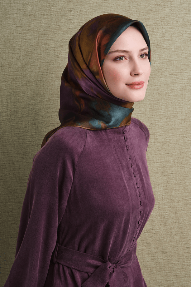 Armine Saf İpek Sura Eşarp 9606D 84
