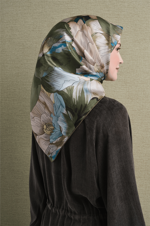 Armine Saf İpek Sura Eşarp 9627D 83