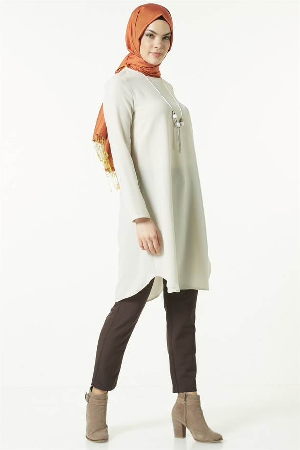 Armine Bilek Boy Pantolon 8K2638 Kahverengi