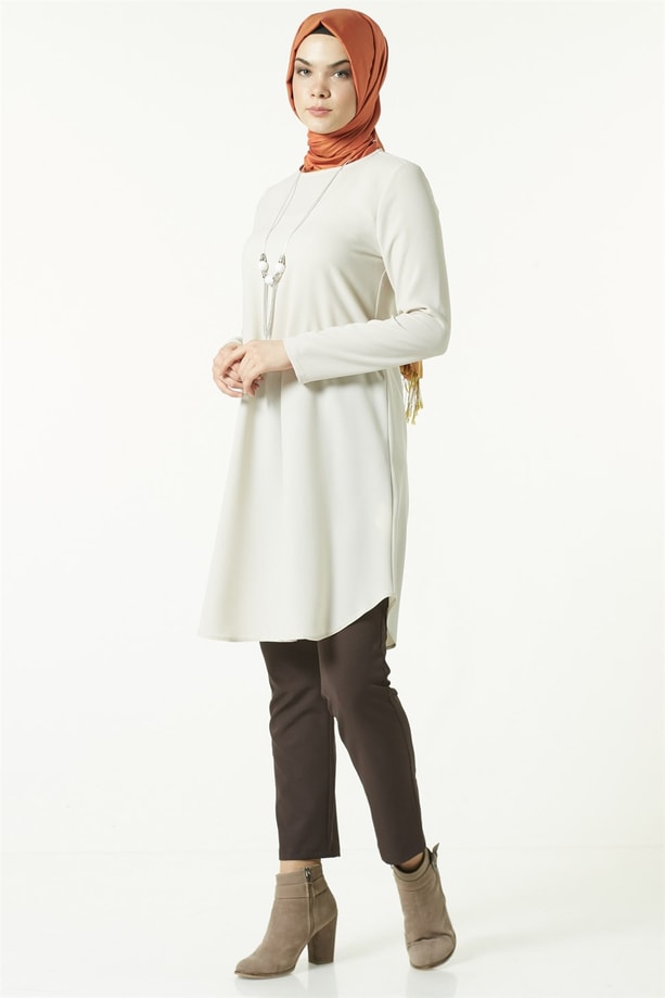 Armine Bilek Boy Pantolon 8K2638 Kahverengi