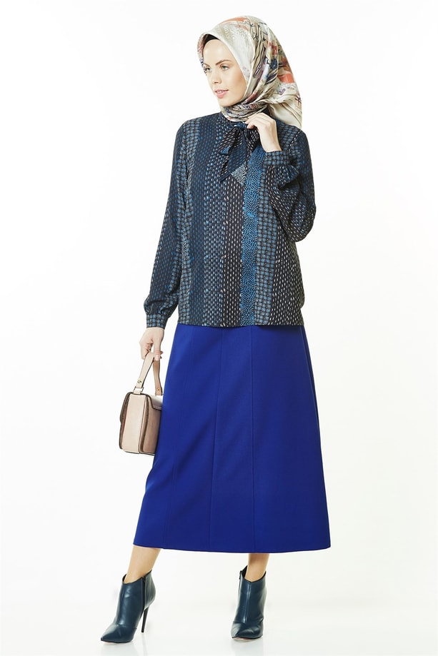Armine Bluz 18Ka3527 Lacivert