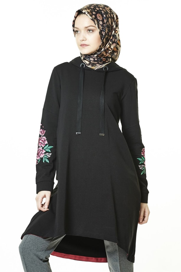 Armine Tunik 18Ka4633 Siyah