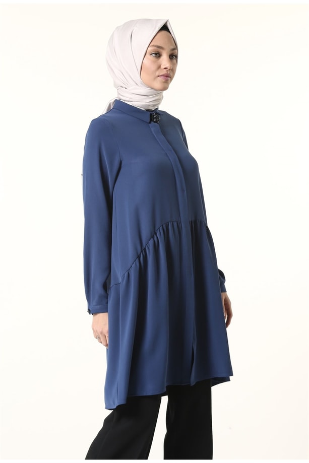Armine Tunik 18Ka4722 İndigo