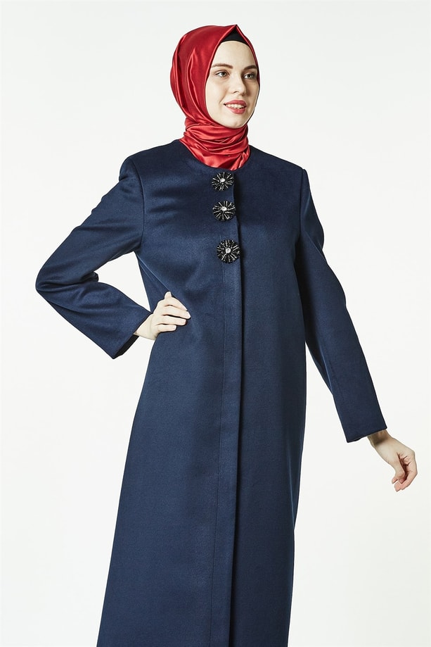 Armine Manto 18Ka8672 Lacivert