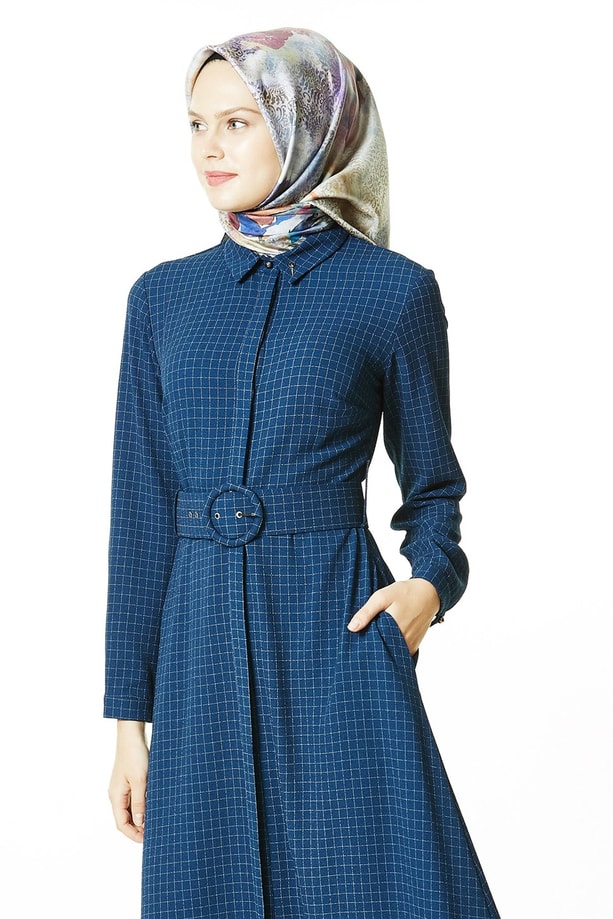 Armine Elbise 18Ka9608 Lacivert