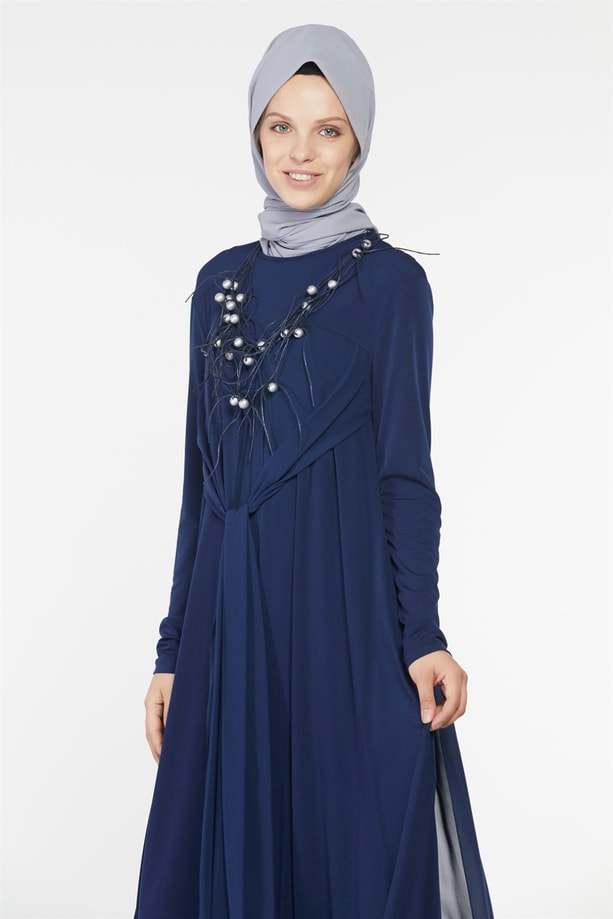 Armine Elbise 18Ka9629 Lacivert