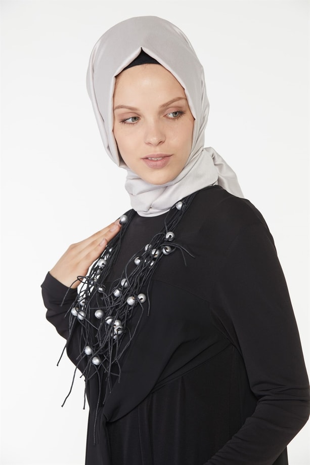 Armine Elbise 18Ka9629 Siyah