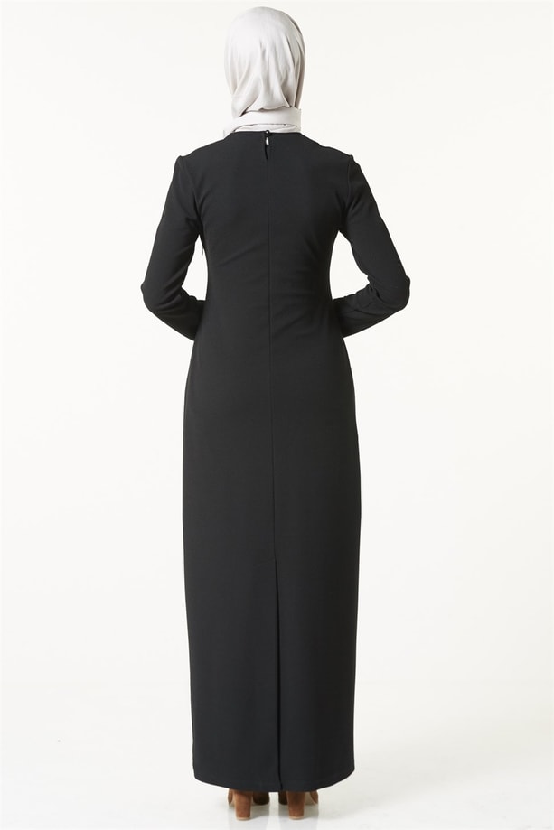 Armine Elbise 18Ka9650 Siyah