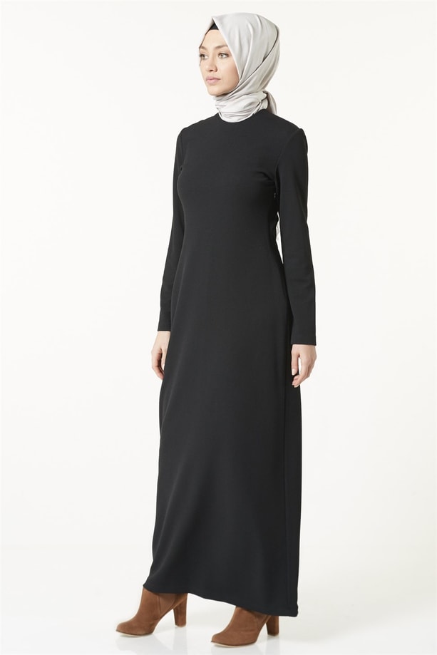 Armine Elbise 18Ka9650 Siyah