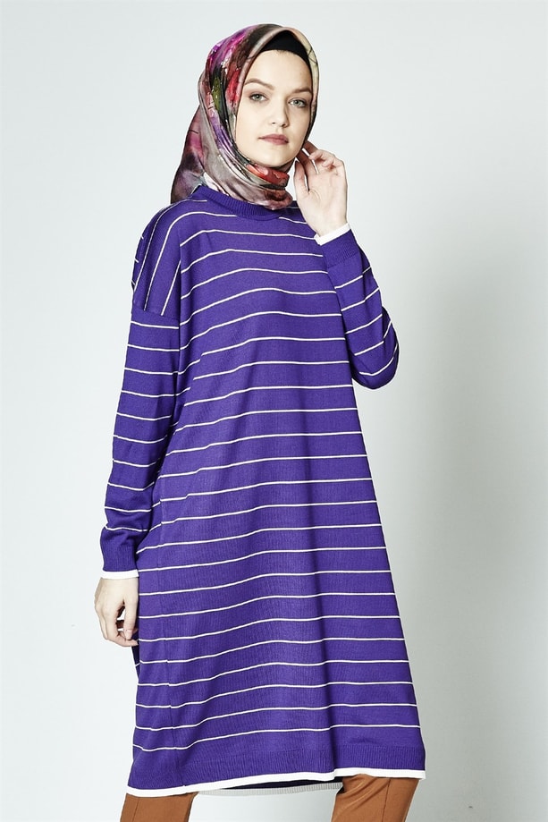 Armine Tunik 18Ka1183 Morcivert