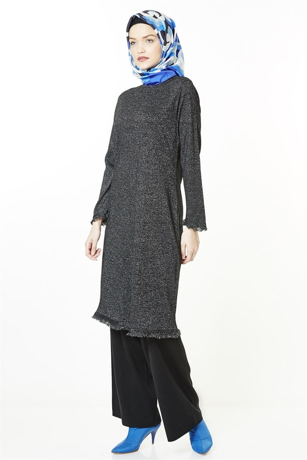 Armine Tunik 18Ka2032 Siyah