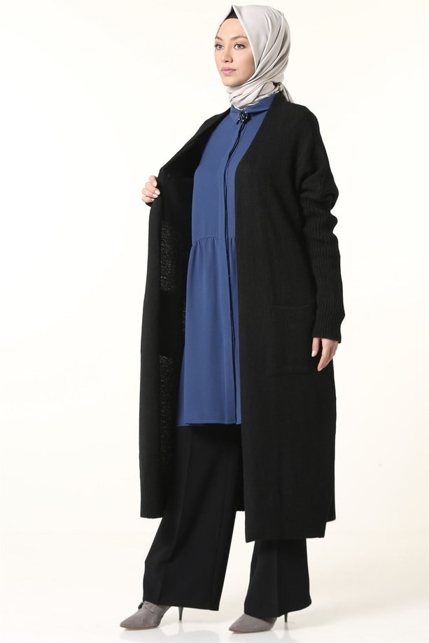 Armine Hırka 18Ka2039 Siyah