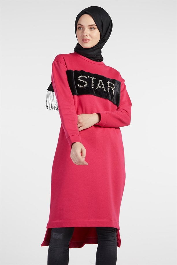 Armine Tunik 18Ka6015 Pembe