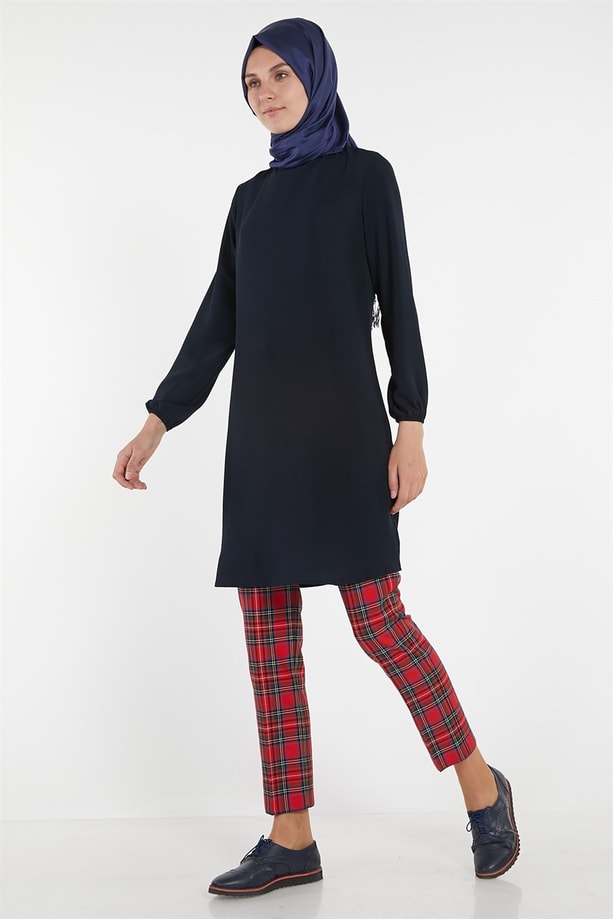 Armine Pantolon 18Ka6505 Kırmızı