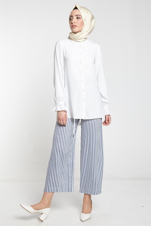 Armine Pantolon 18Ya2543 İndigo