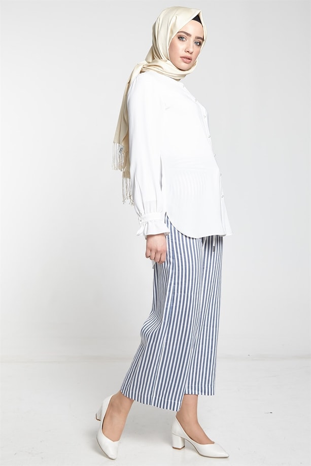Armine Pantolon 18Ya2543 İndigo