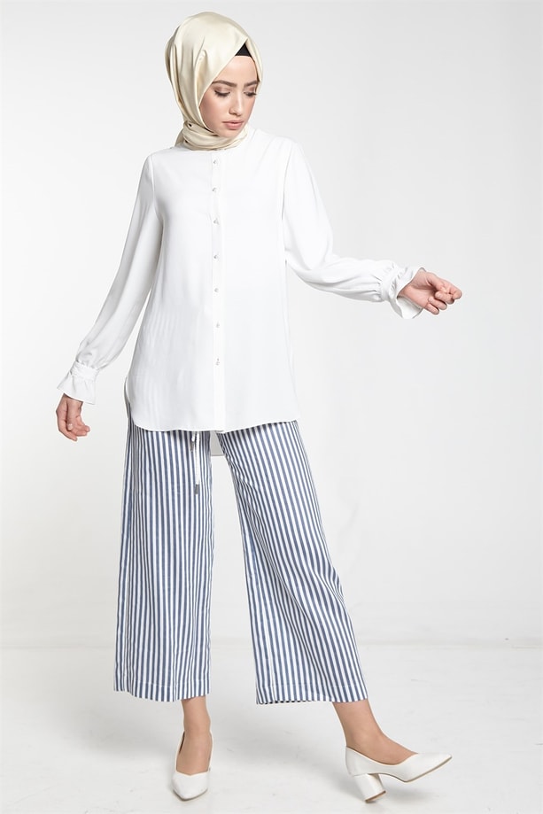 Armine Pantolon 18Ya2543 İndigo