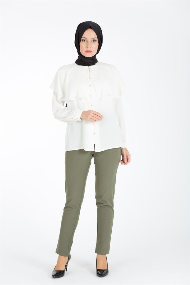 Armine Pantolon 18Ya2546 Haki