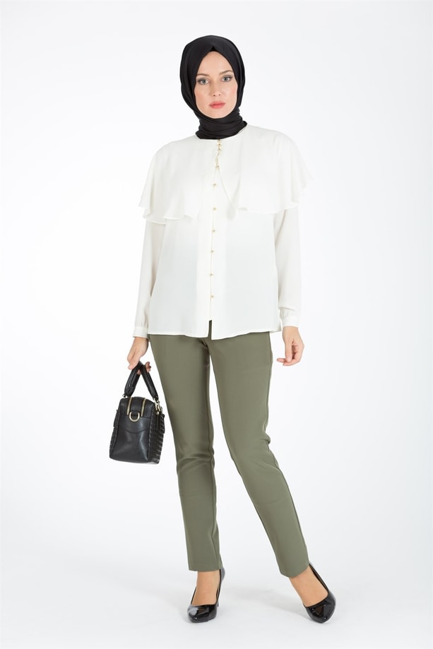 Armine Pantolon 18Ya2546 Haki