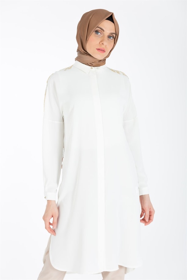 Armine Tunik 18Ya4591 Ekru