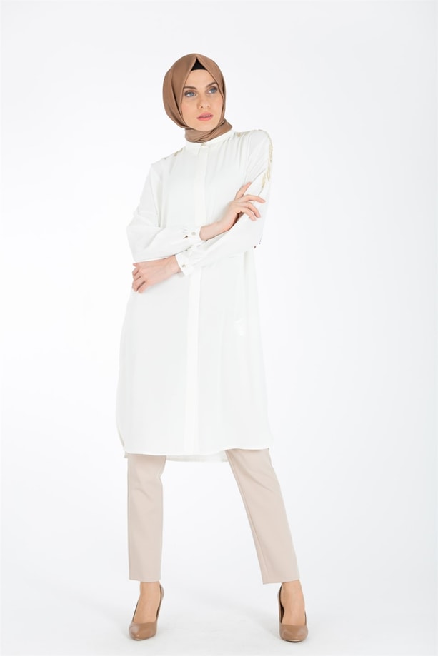 Armine Tunik 18Ya4591 Ekru