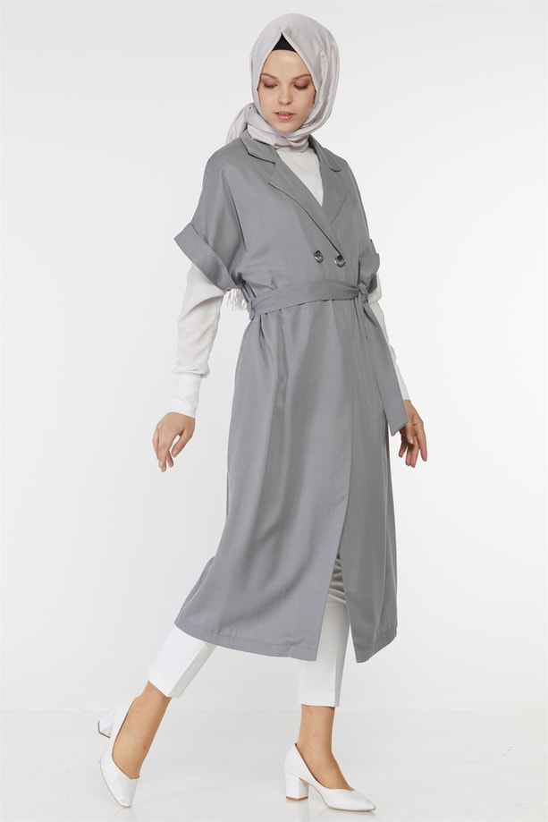 Armine Hırka 18Ya5719 Gri