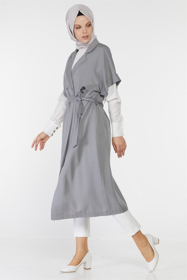 Armine Hırka 18Ya5719 Gri