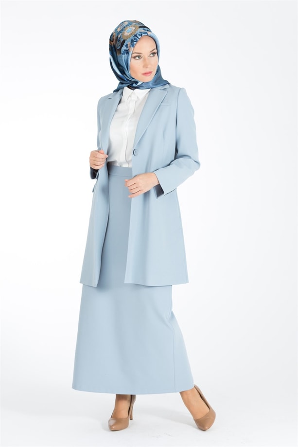 Armine Takım 18Ya6584 Gri Mavi