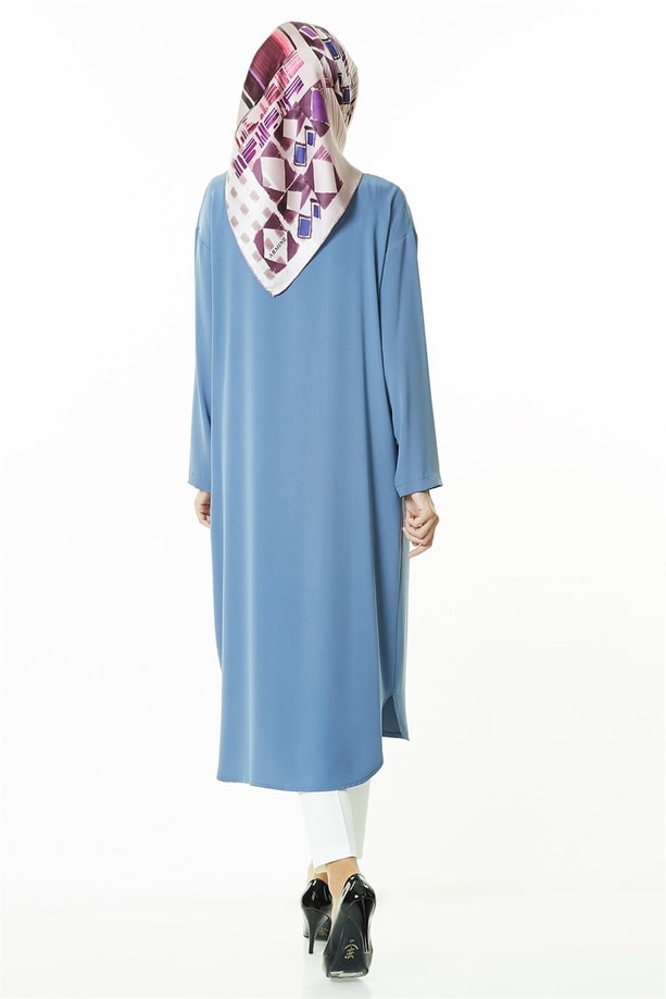 Armine Kap 18Ya7551 Gri Mavi