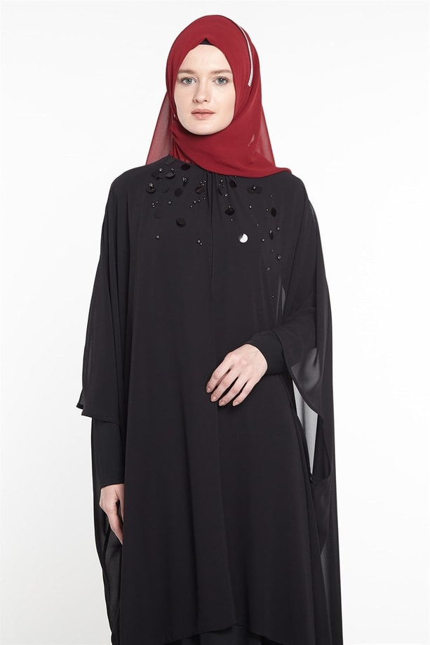 Armine Elbise 18Ya9566 Siyah