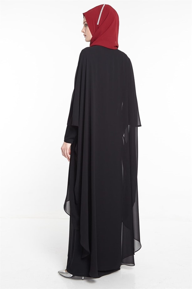 Armine Elbise 18Ya9566 Siyah