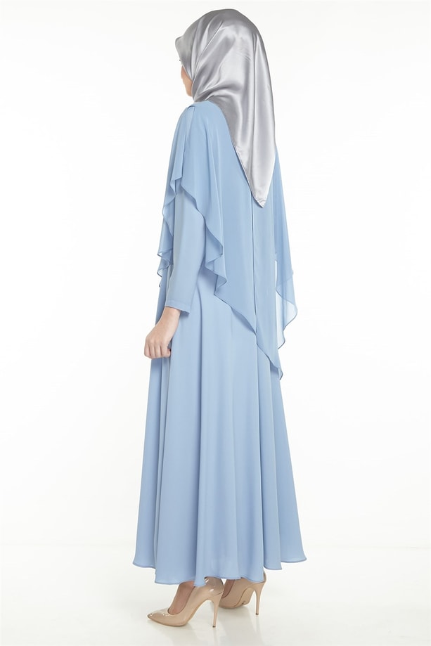 Armine Elbise 18Ya9584 Mavi