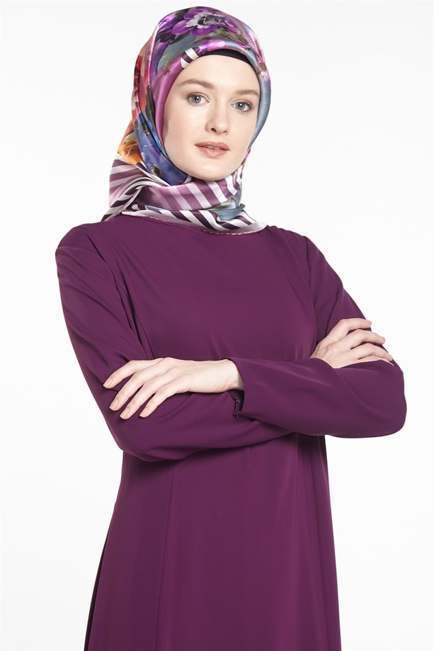 Armine Elbise 18Ya9594 Mürdüm