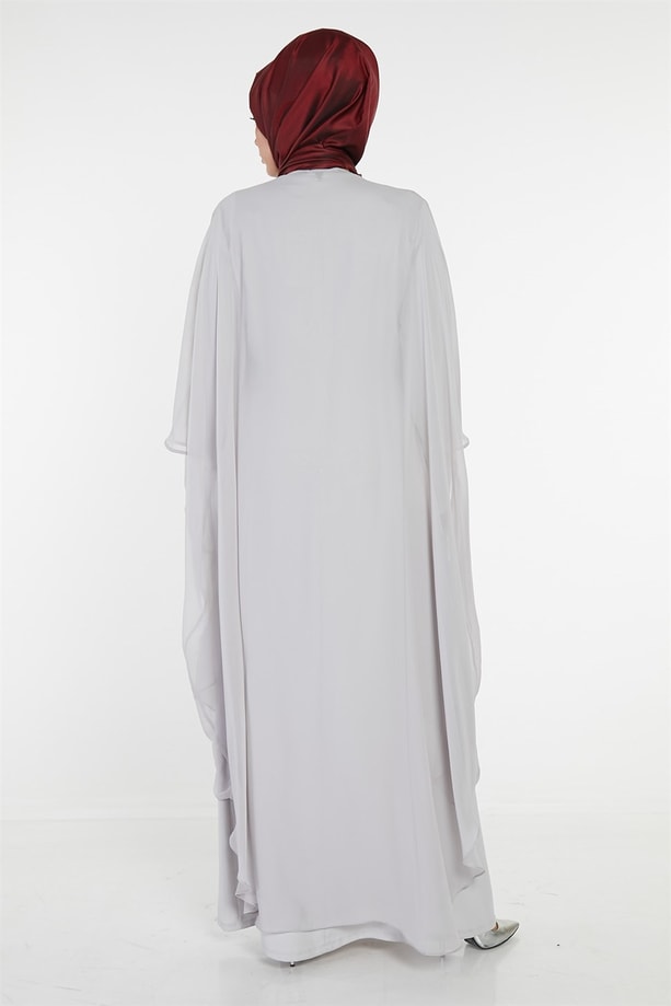 Armine Elbise 18Ya9594 Gri