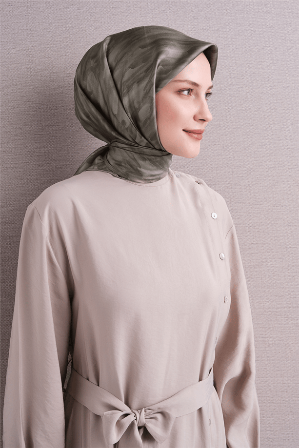 Armine Saf İpek Twill Eşarp 9630D 55