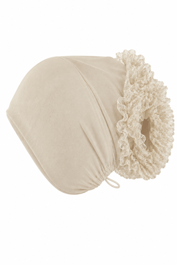 Topuzlu Comfort Fit BONE Açık Vizon
