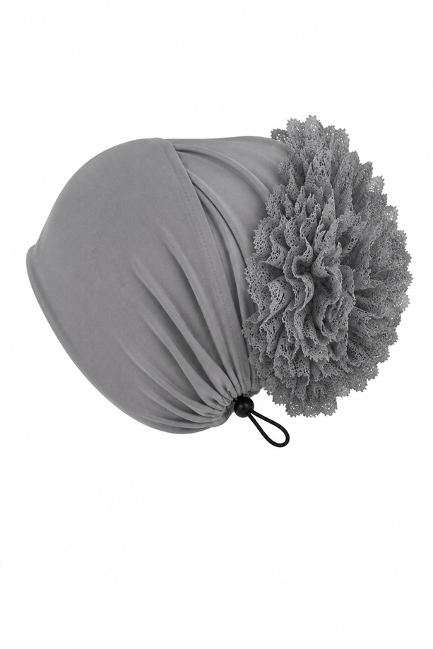 Topuzlu Comfort Fit BONE Koyu Gri