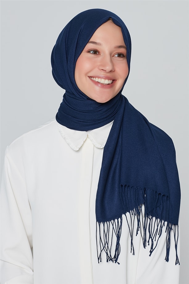 Armine Düz Şal 19Ka1859 Lacivert