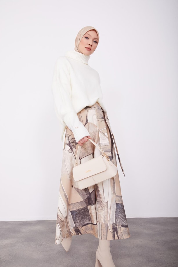 Armine Çanta 23KD7347 Krem