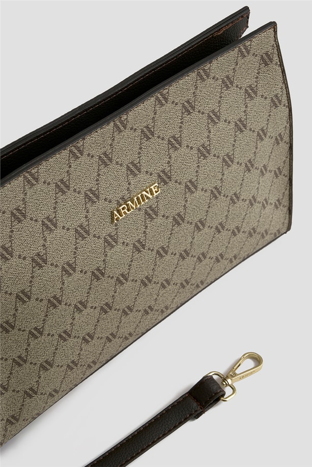 Armine Çanta Noktalı 25YD7418 Vizon