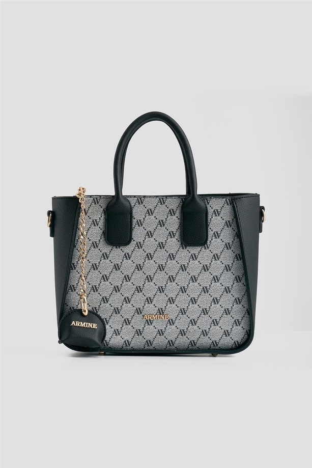 Armine Çanta Noktalı 25YD7419 Gri