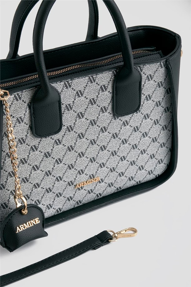 Armine Çanta Noktalı 25YD7419 Gri