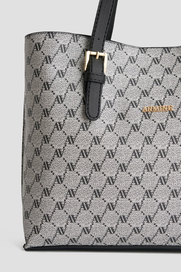 Armine Çanta Noktalı 25YD7421 Gri