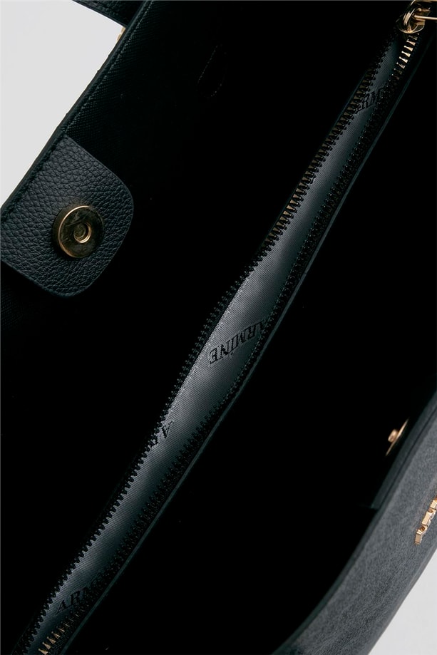 Armine Çanta Noktalı 25YD7421 Siyah