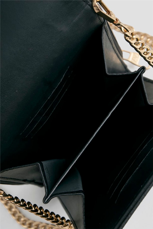 Armine El Çantası Baskılı 25YD7266 Siyah