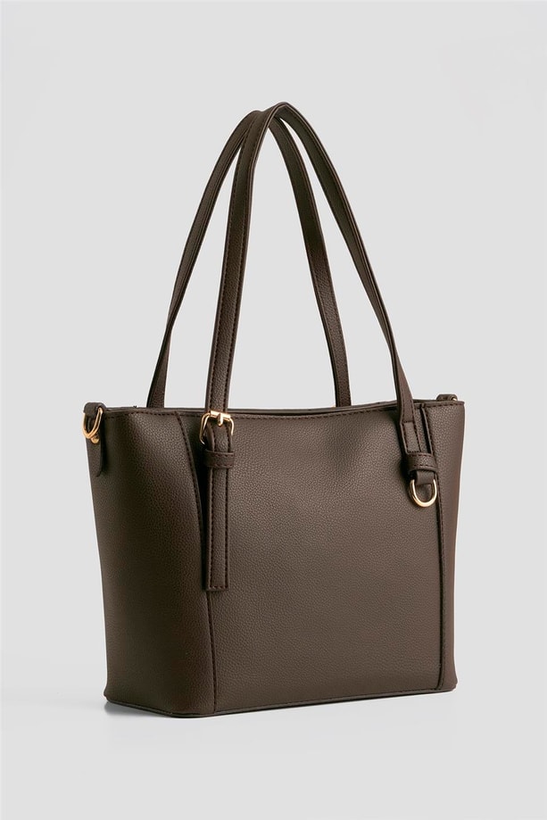 Armine Pia Deri El Çantası 25YD7266 Krem