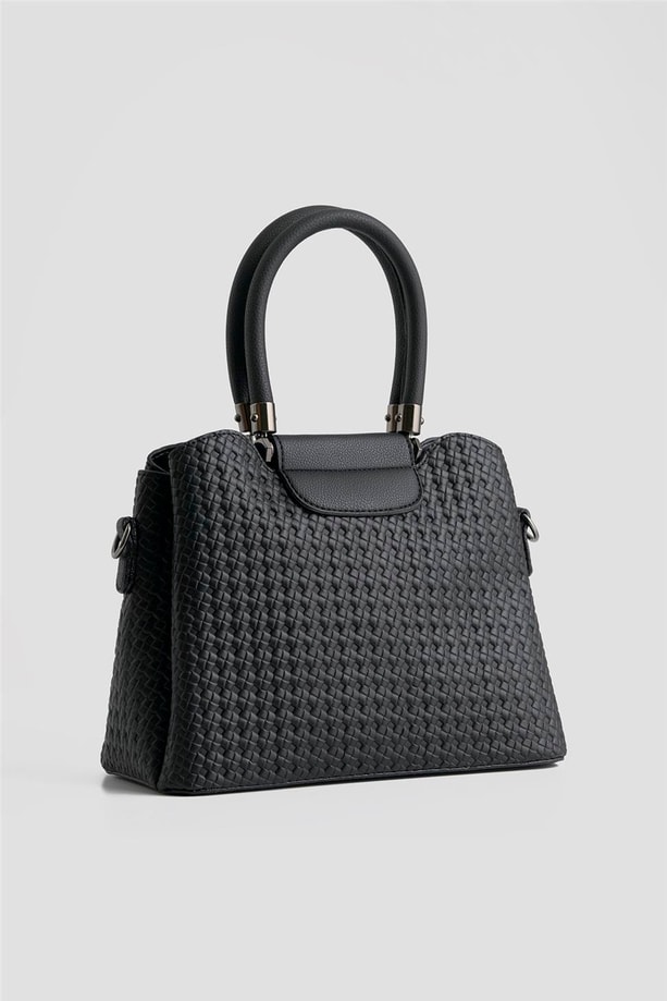 Armine Çanta Örgü 25YD7342 Siyah